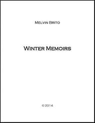 Winter Memoirs Concert Band sheet music cover Thumbnail